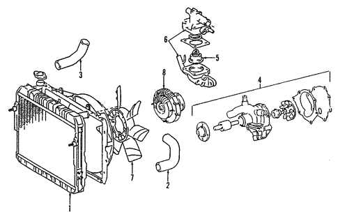 toyota t100 parts diagram