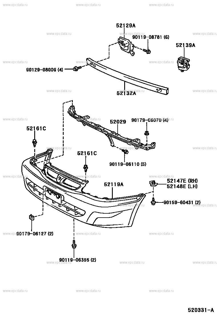 toyota tercel parts diagram