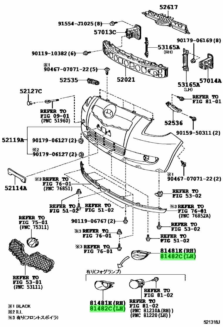 toyota yaris parts diagram