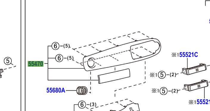 toyota yaris parts diagram