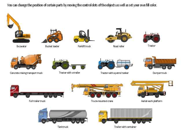 tractor trailer diagram parts