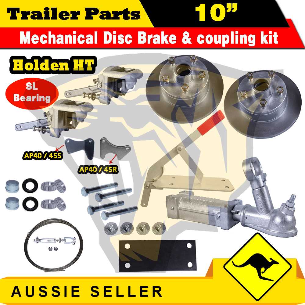 trailer coupling parts diagram