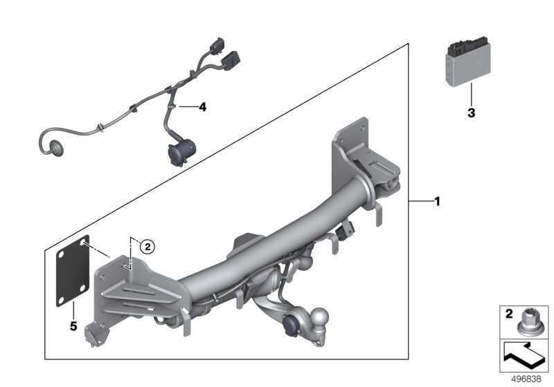 trailer hitch diagram of parts