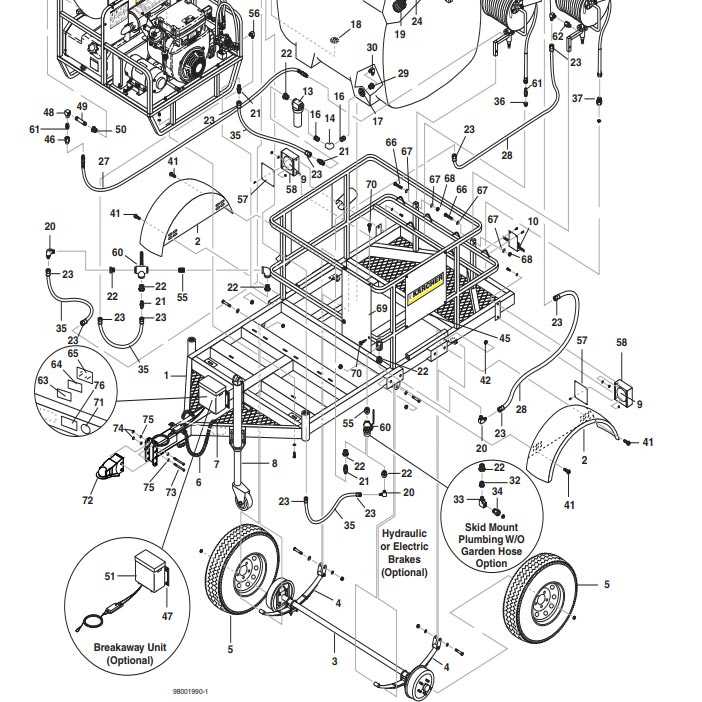 trailer tongue parts diagram