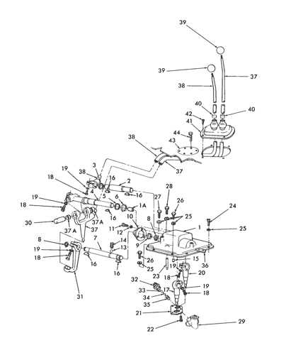 transmission ford tractor parts diagram