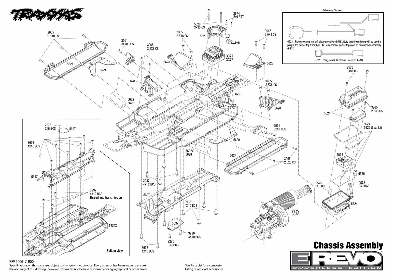 traxxas bandit vxl parts diagram