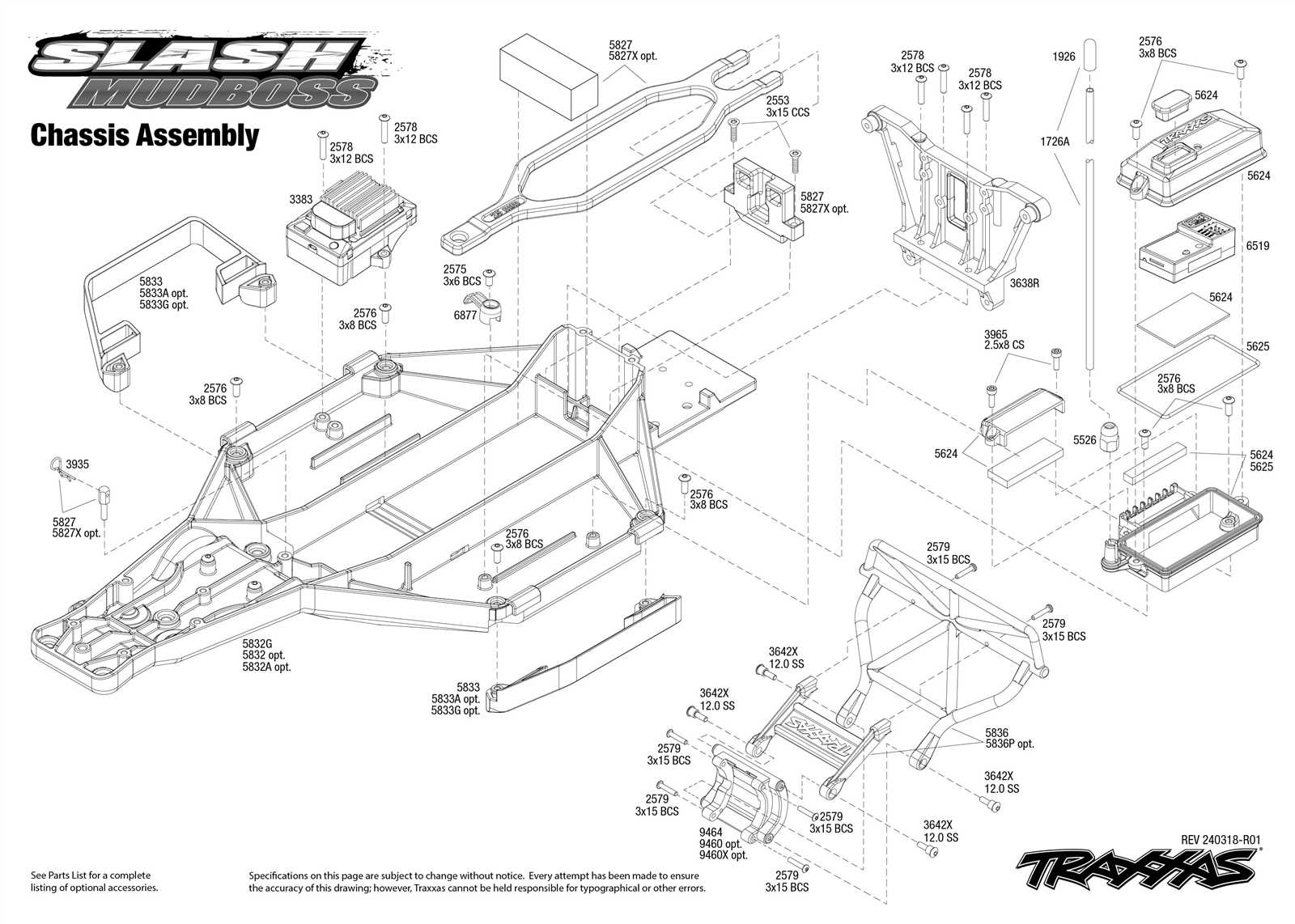 traxxas e maxx brushless parts diagram