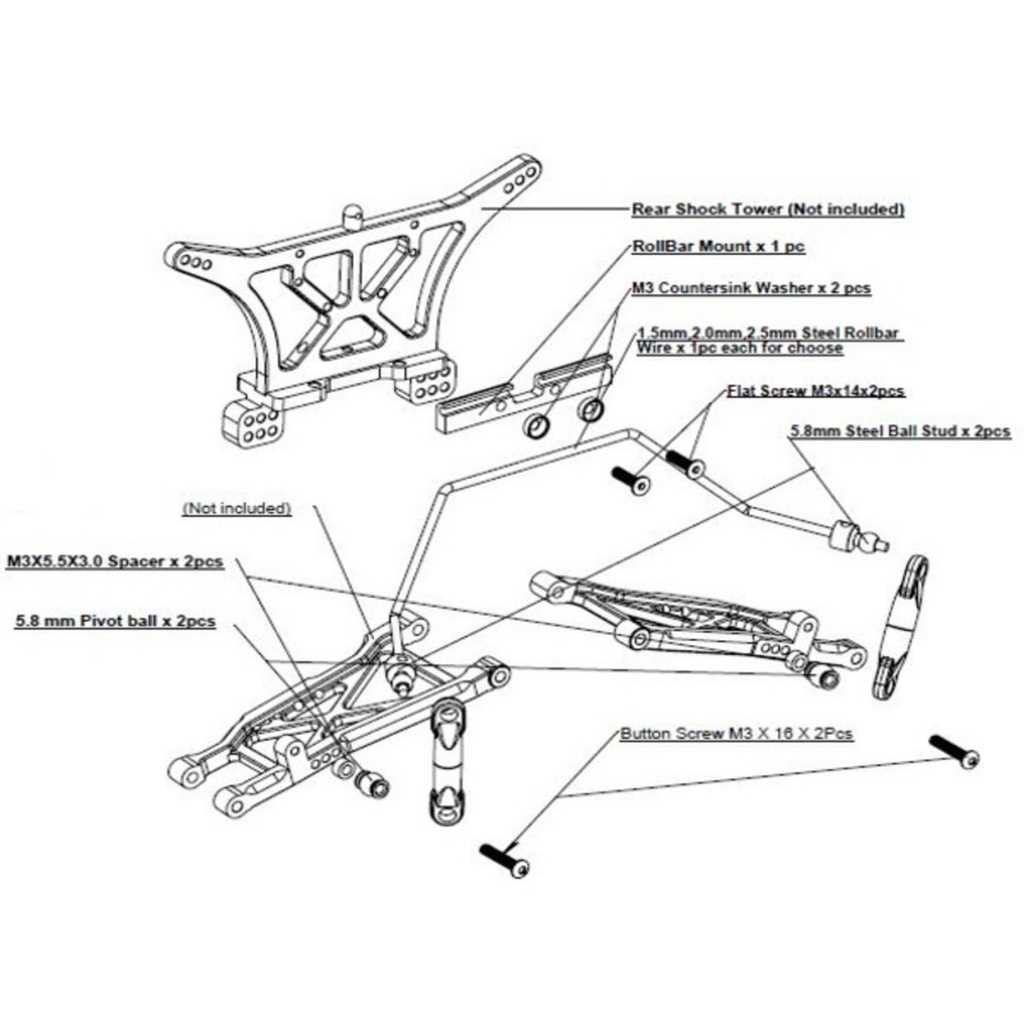 traxxas slash 2wd parts diagram