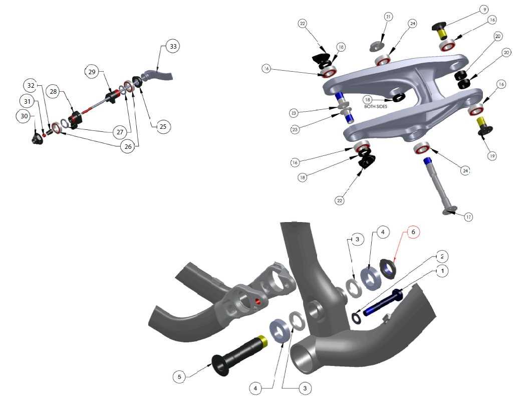 trek rail parts diagram