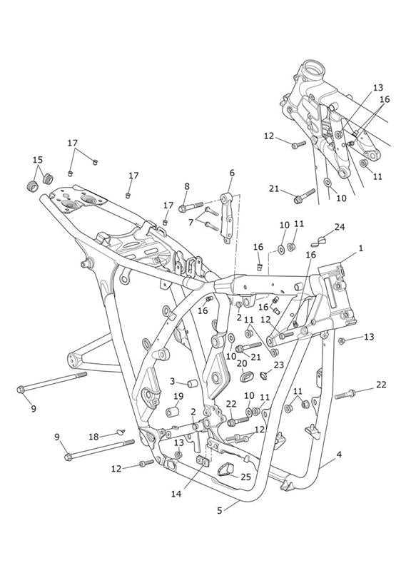 triumph motorcycle parts diagram