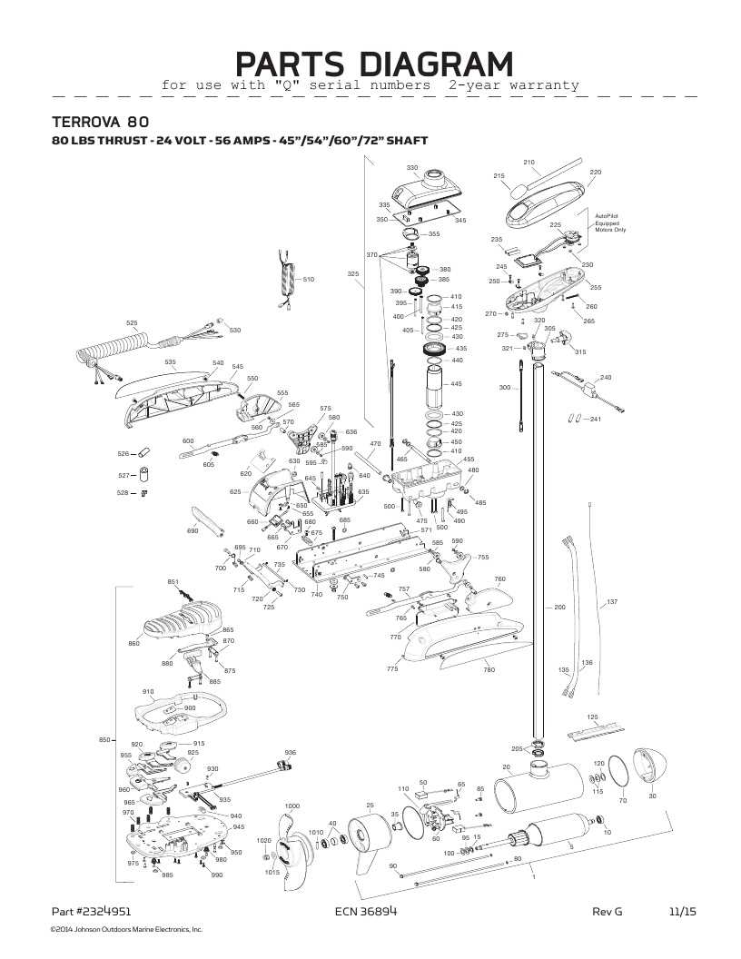 trolling motor parts diagram