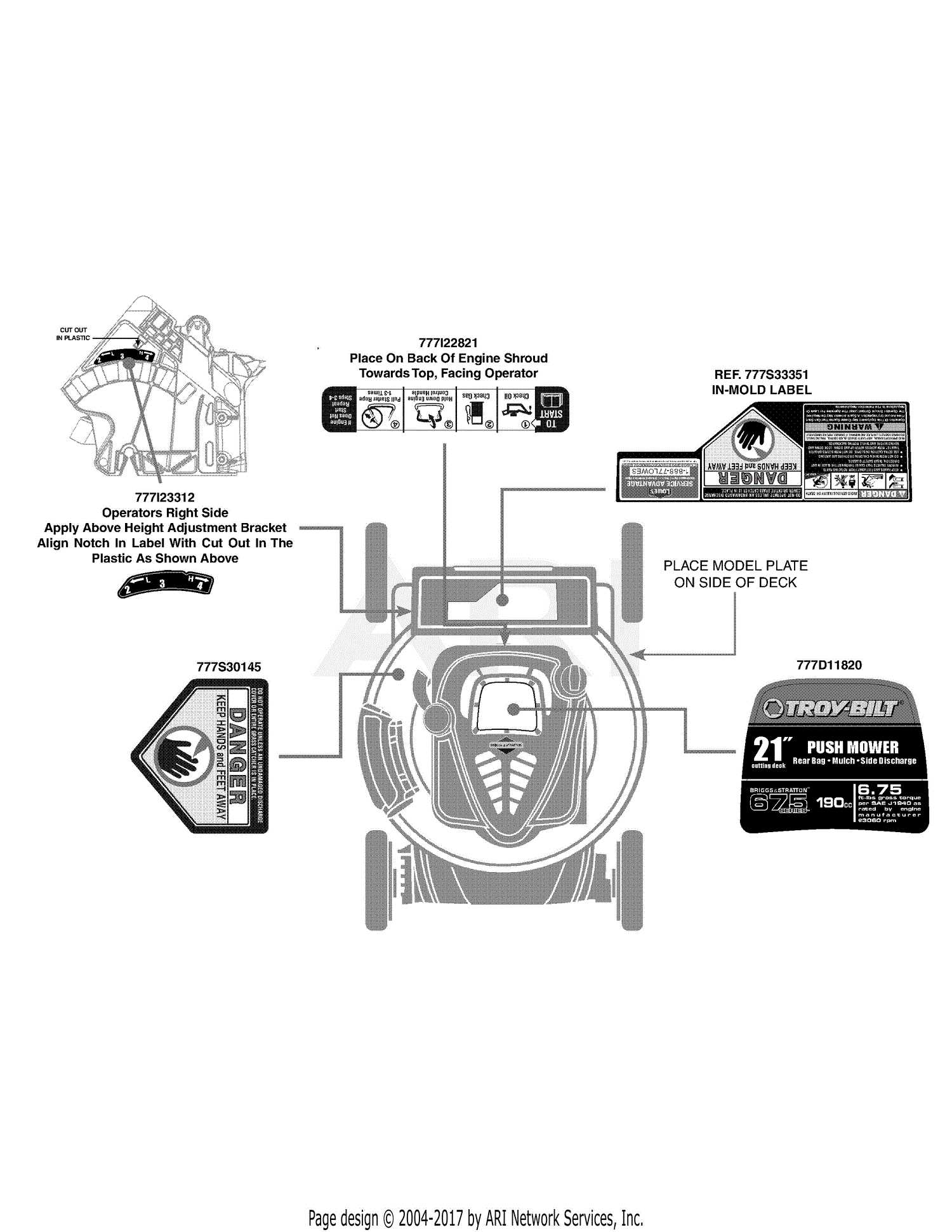 troy bilt 11a a2rq563 parts diagram