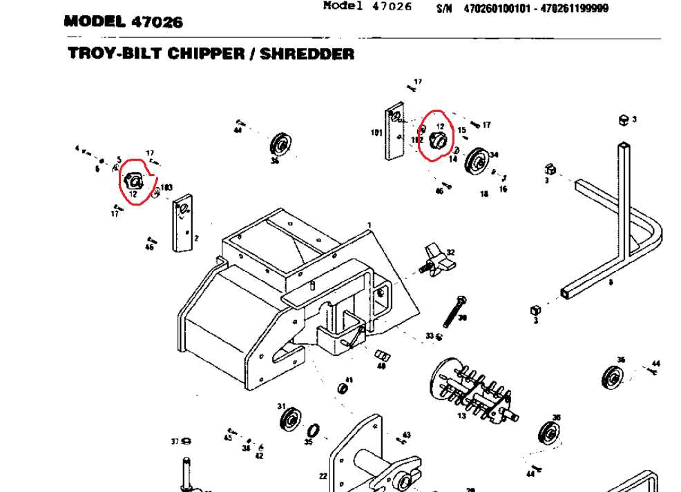 troy bilt bronco riding mower parts diagram