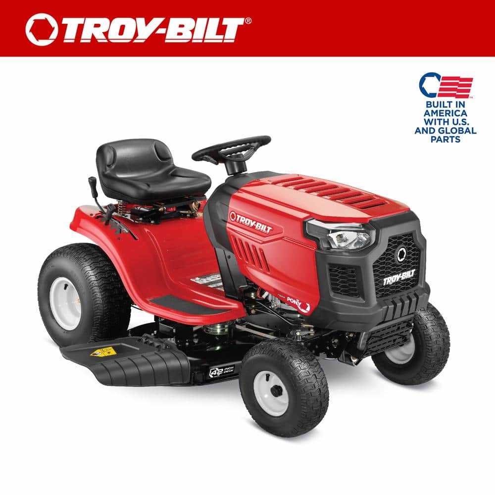 troy bilt lawn mower parts diagram