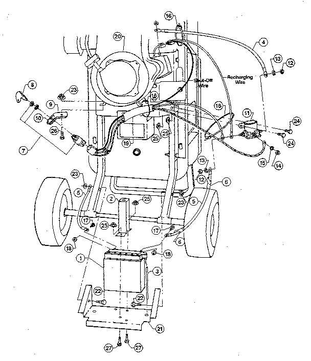 troy bilt mower parts diagram