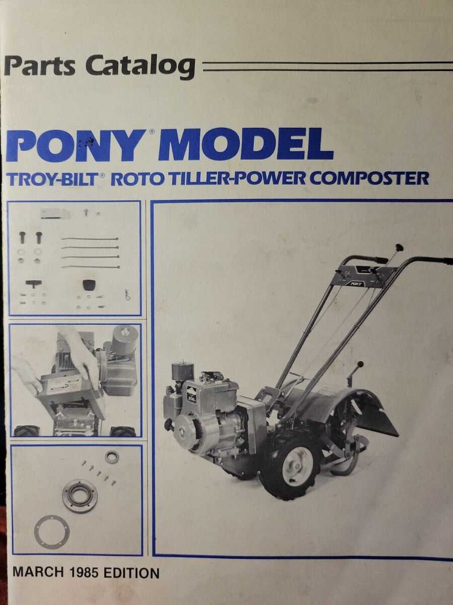 troy bilt pony parts diagram