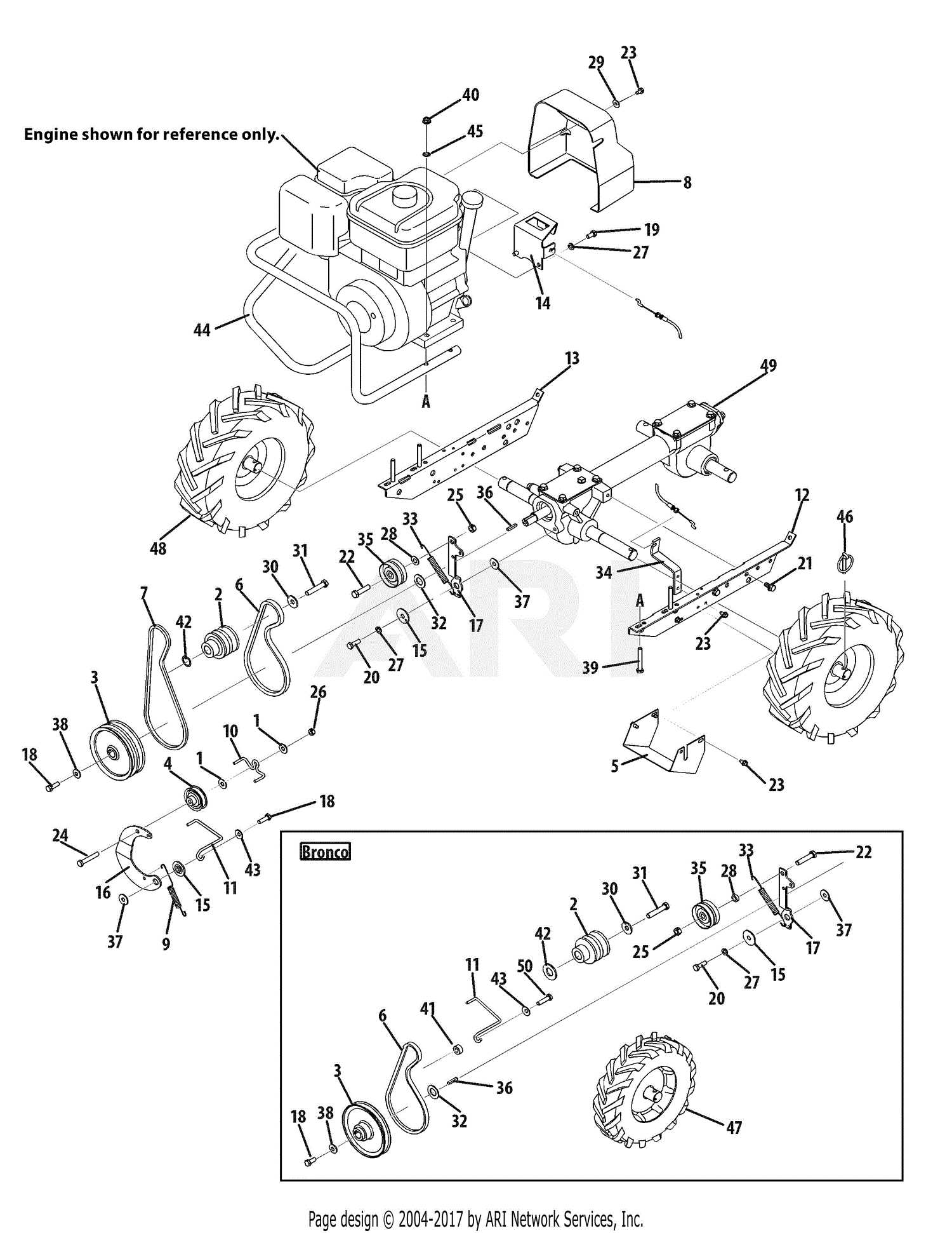 troy bilt super tomahawk parts diagram