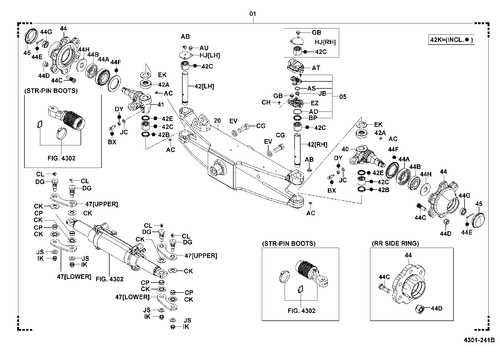 truck axle parts diagram