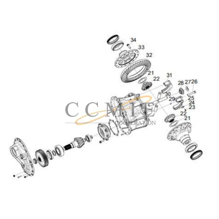 truck axle parts diagram