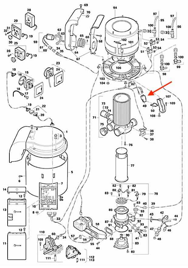 truma combi parts diagram