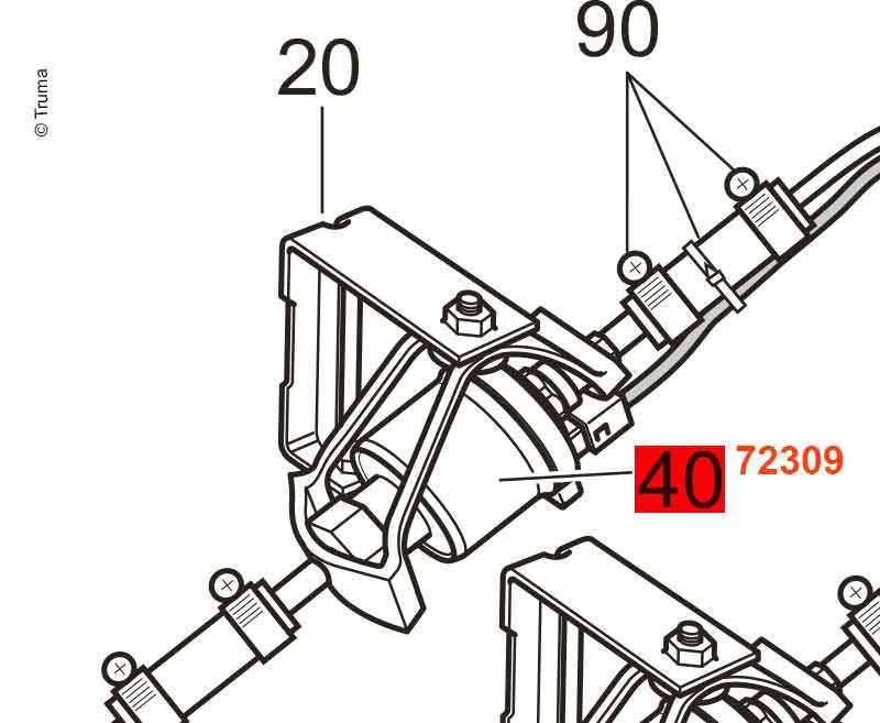 truma combi parts diagram