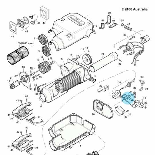 truma combi parts diagram