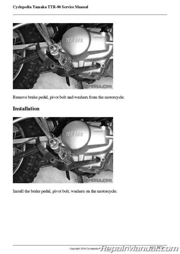 ttr90 parts diagram