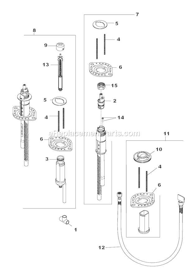 tub parts diagram