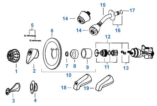 tub parts diagram