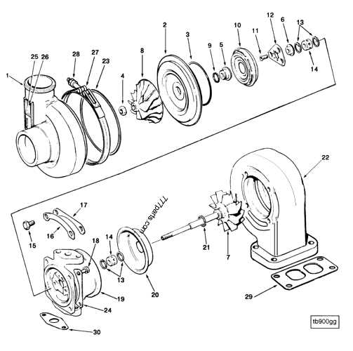 turbo 350 parts diagram