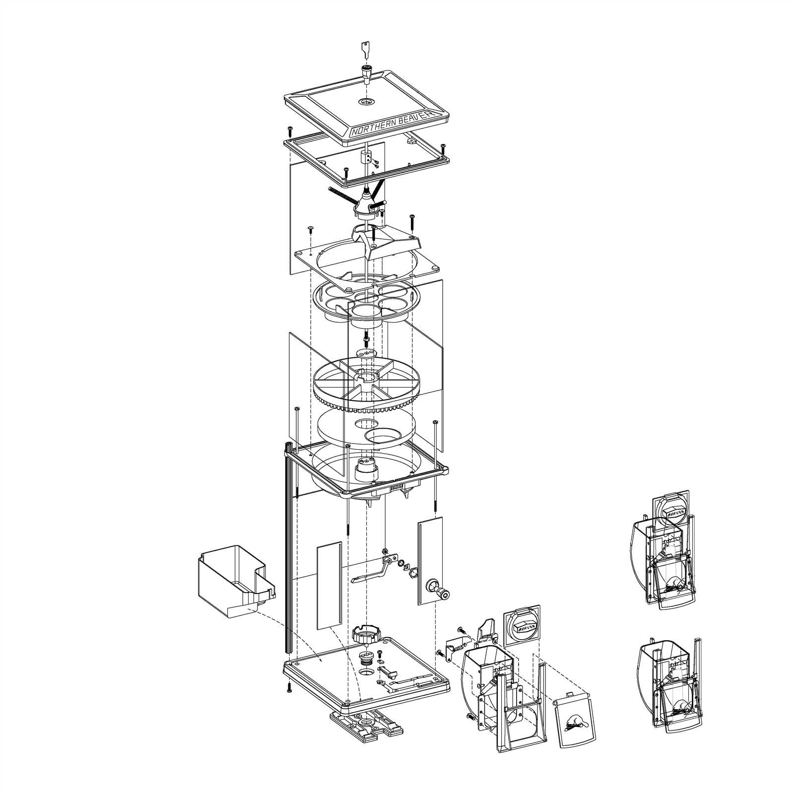 vending machine parts diagram