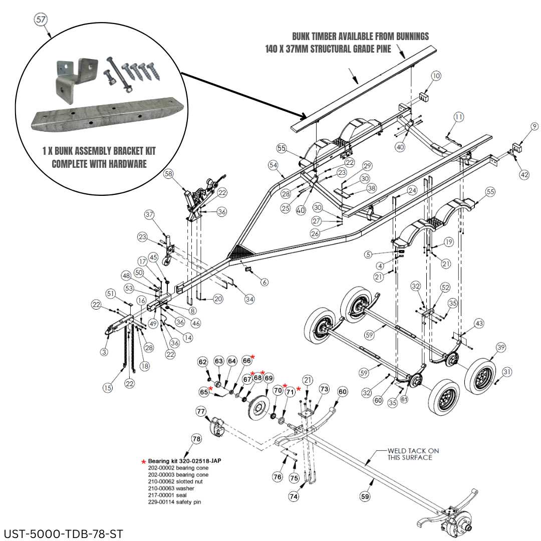 venture trailer parts diagram