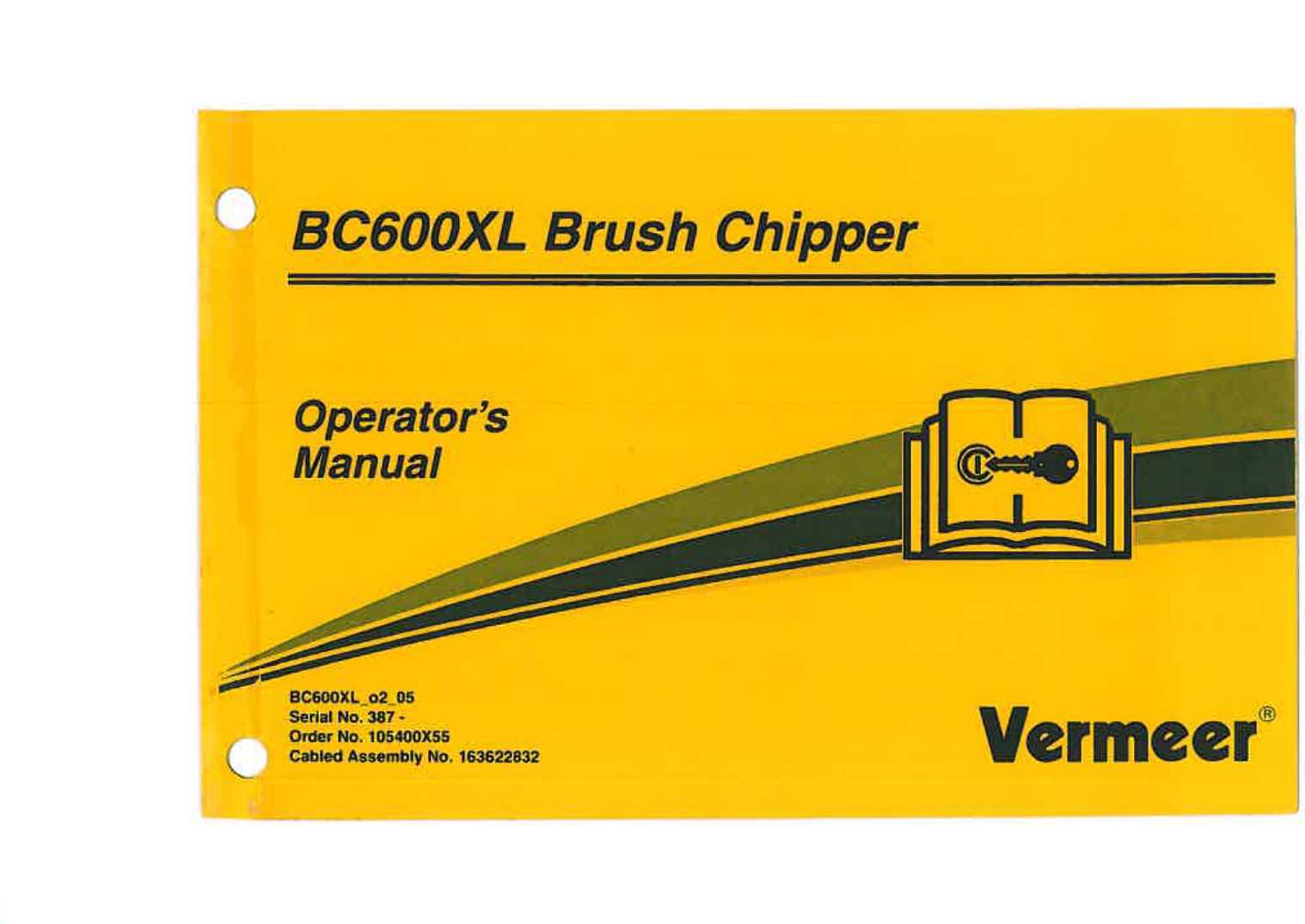 vermeer bc1000xl parts diagram