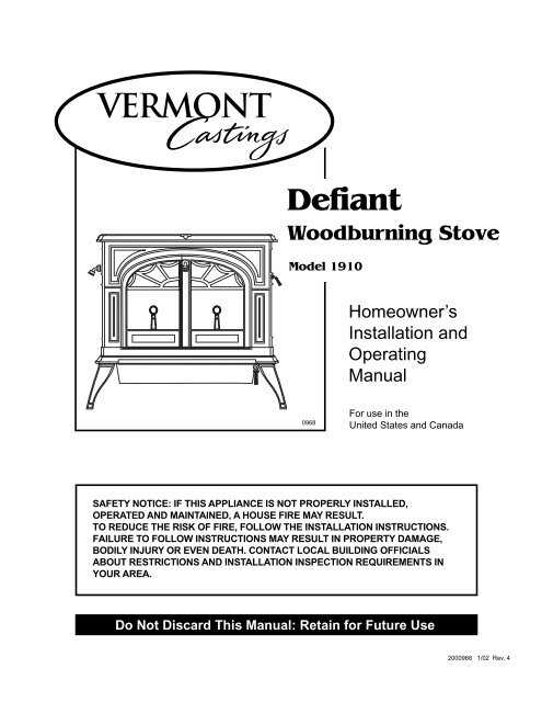 vermont castings intrepid ii parts diagram