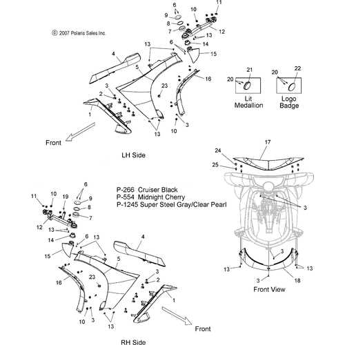 victory vision parts diagram