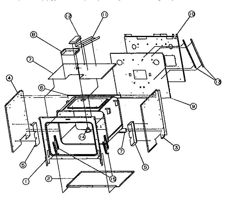 viking professional range parts diagram