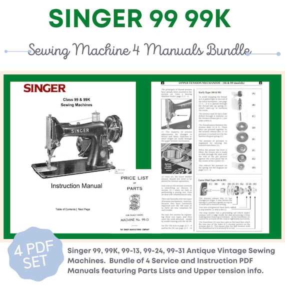 vintage singer sewing machine parts diagram