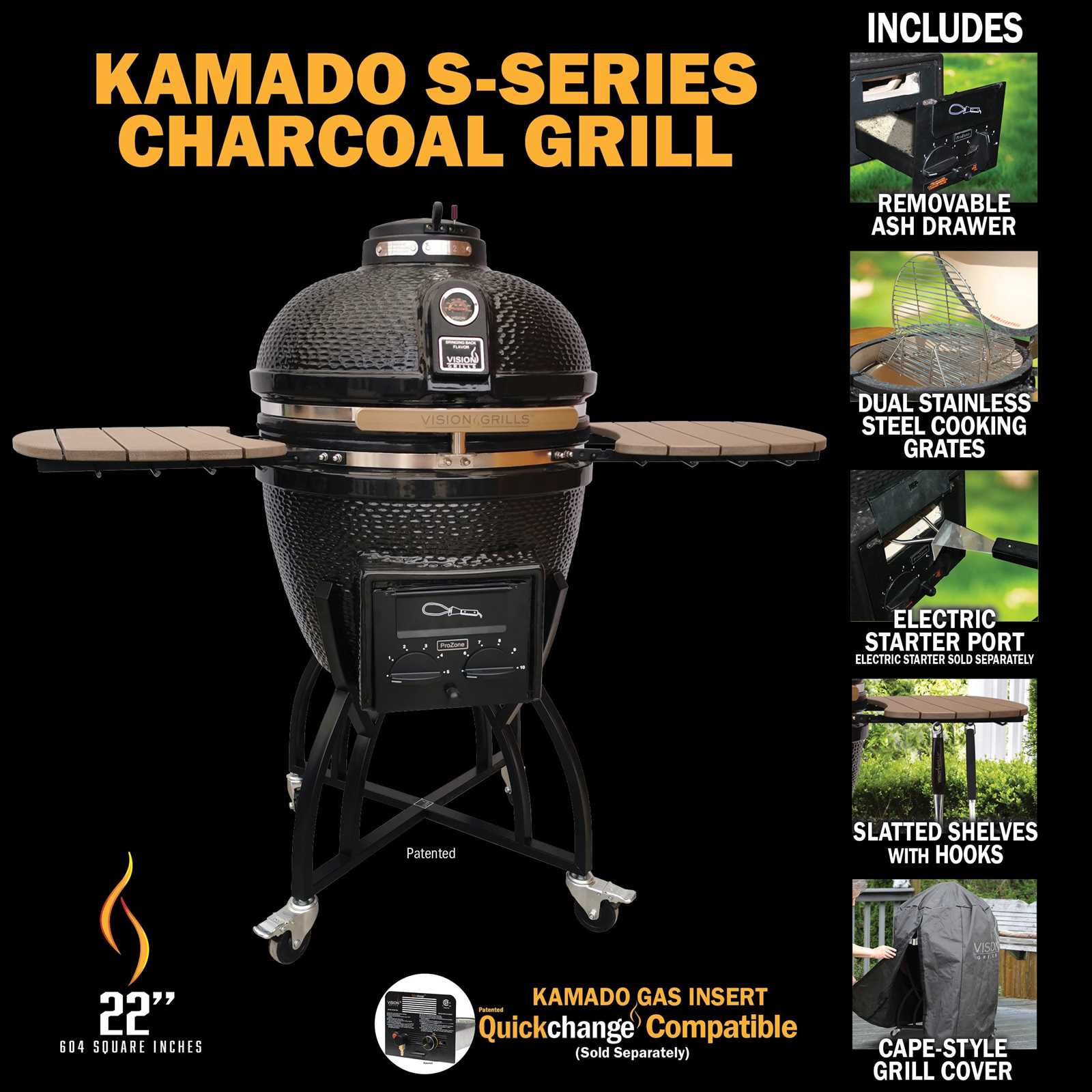 vision grill parts diagram