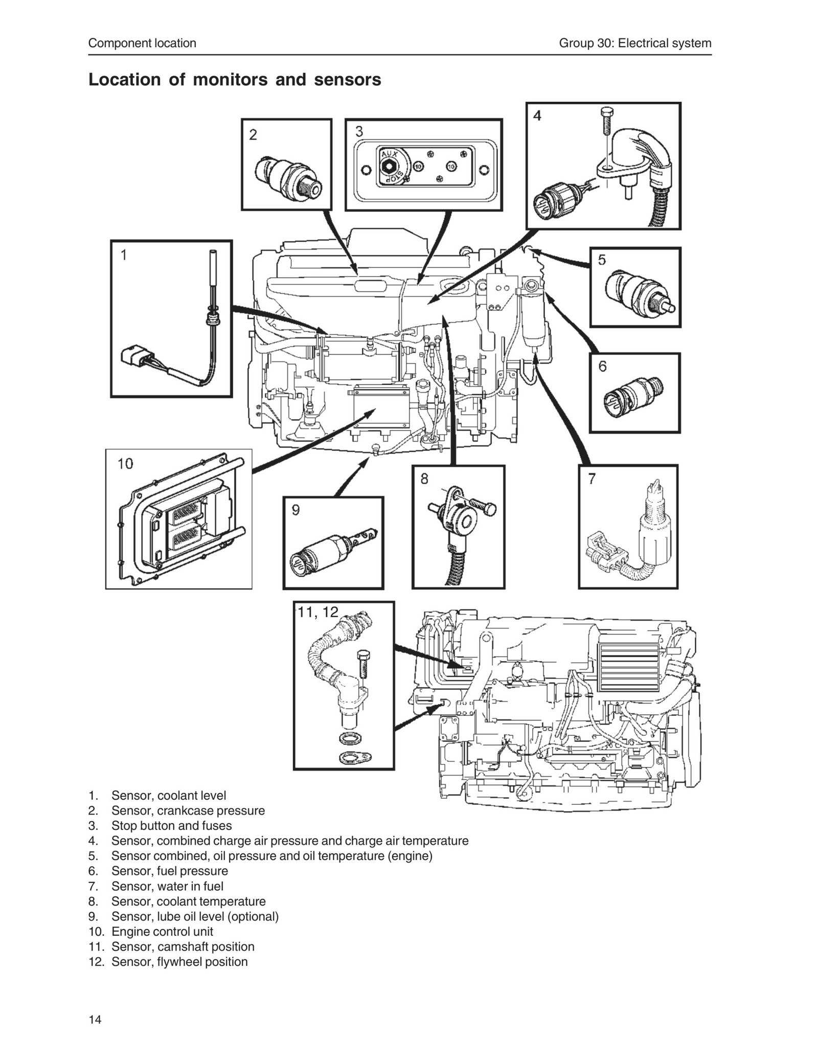 volvo d12 engine parts diagram