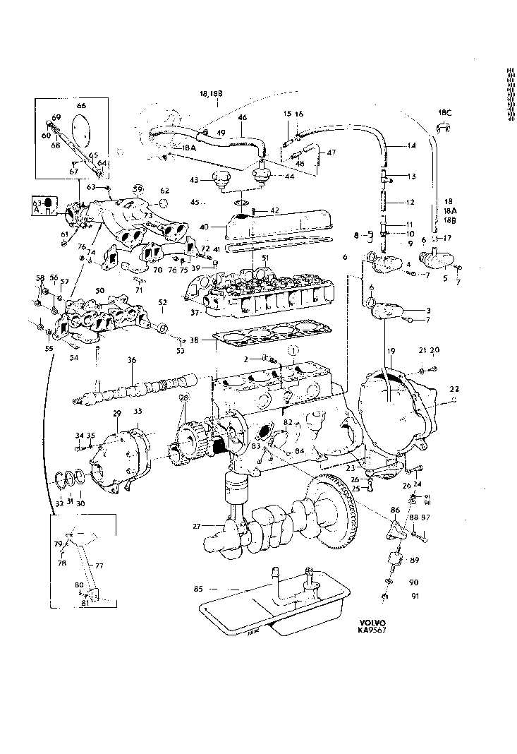 volvo parts diagram