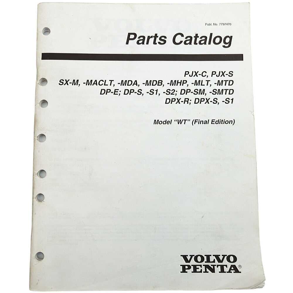 volvo penta 270 parts diagram