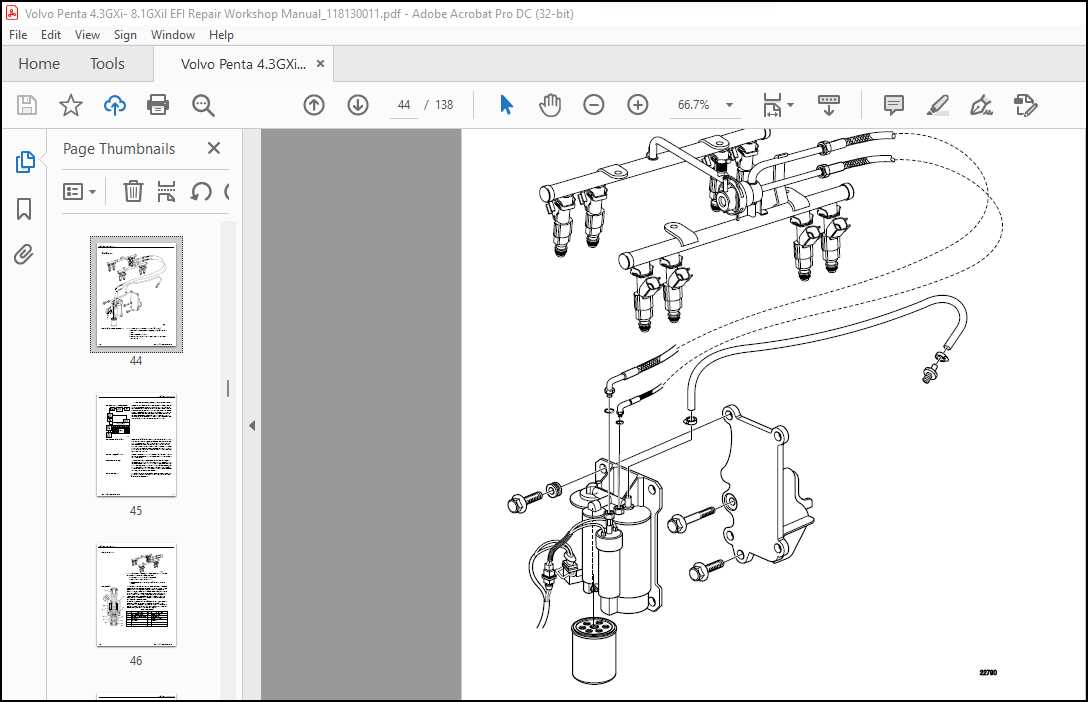 volvo penta 4.3 parts diagram