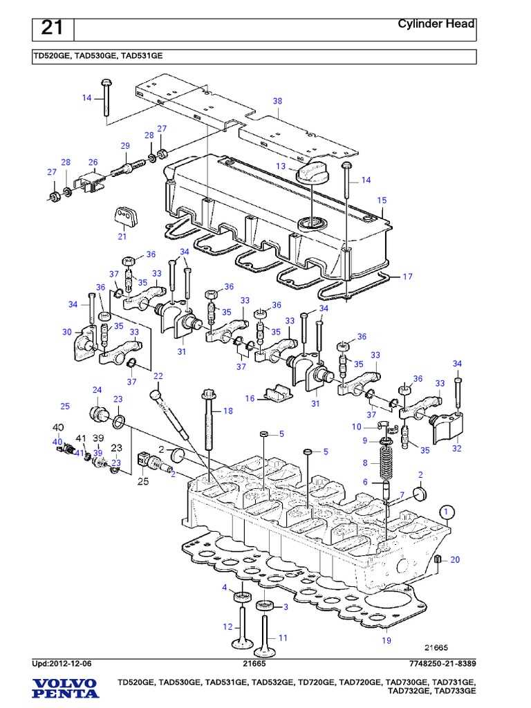 volvo penta parts diagram