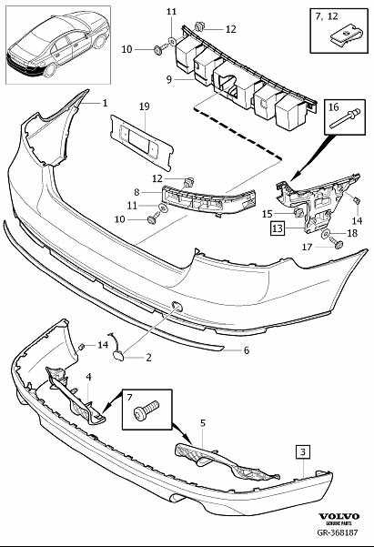 volvo s80 parts diagram