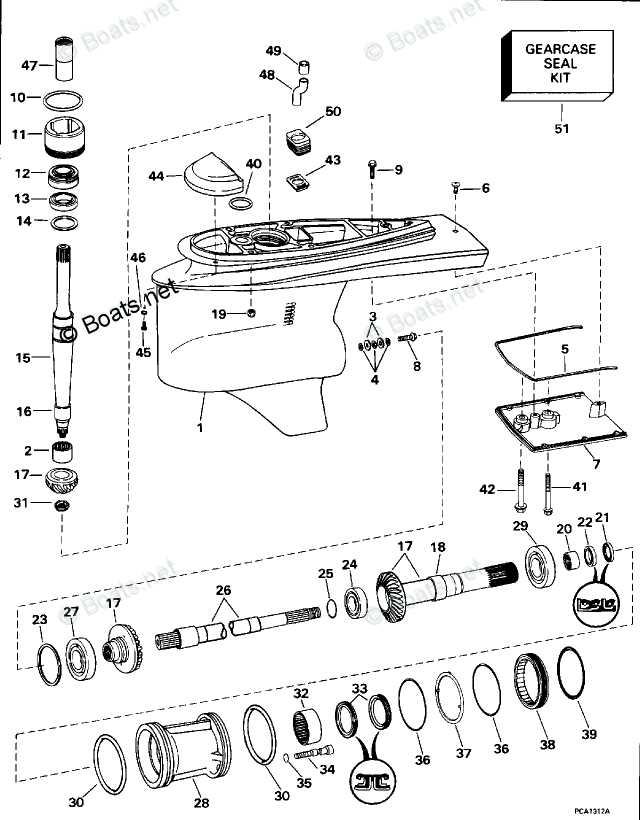 volvo sx outdrive parts diagram