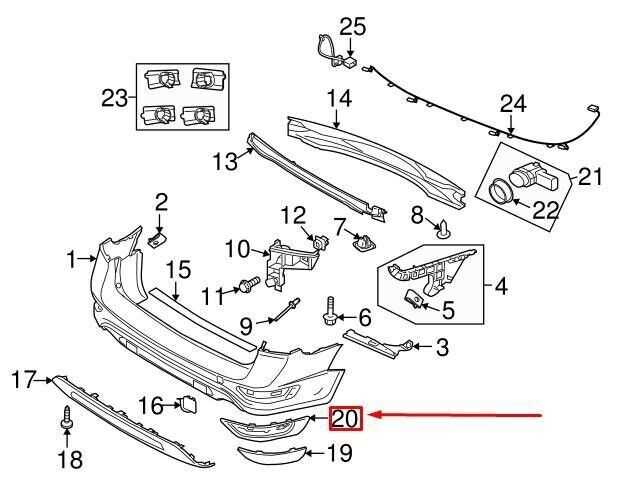 volvo xc70 parts diagram