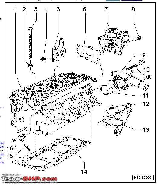 vw 2.0 tdi engine parts diagram