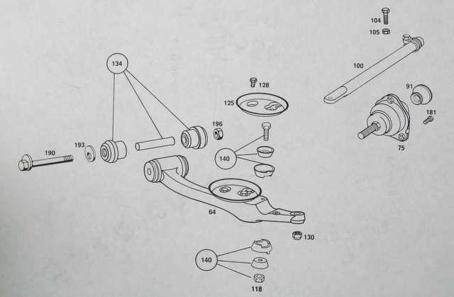 w123 parts diagram