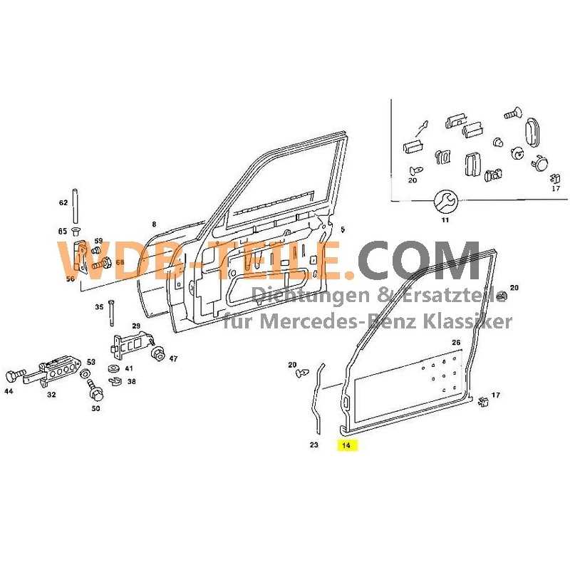 w123 parts diagram