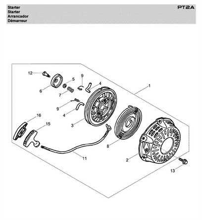 wacker neuson pt2a parts diagram